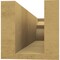 Ekena Millwork 4in. W x 4in. H x 16in. L Monterey Woodgrain TimberThane Rafter Tail, Primed Tan RFTUR04X04X16MONRCPR - alternate 4